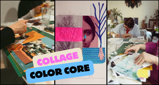 Color Core | 18.10 Sunday     Find flow with color+paper at a cozy Sunday creative afternoon